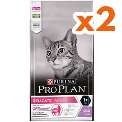 Pro Plan Delicate Hindili Hassas Sindirimli Kedi Maması 3 Kg x 2 Adet - Pro Plan