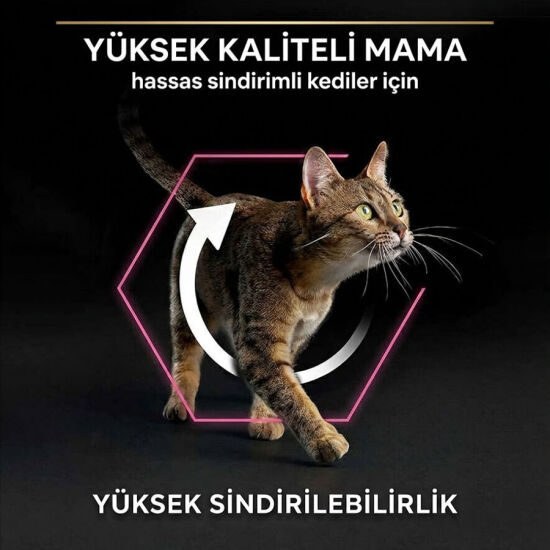 Pro Plan Delicate Kuzu Etli Hassas Sindirim Kedi Maması 3 Kg + 2 Adet Wooc Lolipop Ödül - 4