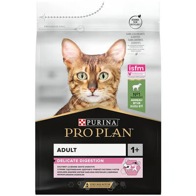 Pro Plan Delicate Kuzu Hassas Sindirim Kedi Maması 10 Kg + GimCat Multi Vitamin Paste Macun
