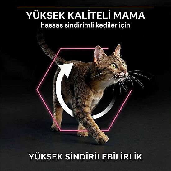 Pro Plan Delicate Kuzu Etli Hassas Sindirim Kedi Maması 10 Kg + 14 Adet Pro Plan Hairball Pouch - 3