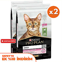 Pro Plan Delicate Kuzu Etli Hassas Sindirim Kedi Maması 10 Kg x 2 Adet - Pro Plan