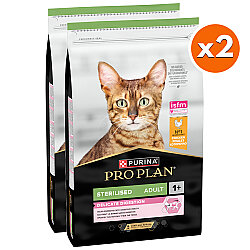Pro Plan Delicate Tavuk Etli Hassas Sindirim Kısırlaştırılmış Kedi Maması 10 Kg x 2 Adet + 35 Adet Pro Plan Hairball Pouch - 4
