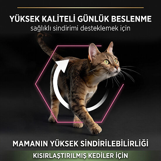 Pro Plan Delicate Tavuk Etli Hassas Sindirim Kısırlaştırılmış Kedi Maması 1,5 Kg + Felix Soup Time Çorba - 4