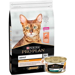Pro Plan - Pro Plan Derma Care Hassas Deri Somonlu Kedi Maması 1,5 Kg + Pro Plan 85 Gr Yaş Mama