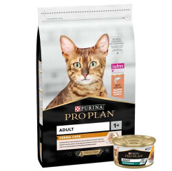 Pro Plan Derma Care Hassas Deri Somonlu Kedi Maması 1,5 Kg + Pro Plan 85 Gr Yaş Mama - Pro Plan