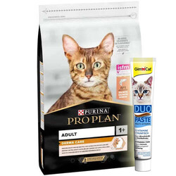 Pro Plan - Pro Plan Derma Care Hassas Deri Somonlu Kedi Maması 10 Kg + GimCat Multi Vitamin Paste Macun