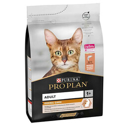 Pro Plan - Pro Plan Derma Care Hassas Deri Somonlu Yetişkin Kedi Maması 3 Kg + Temizlik Mendili
