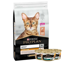 Pro Plan Derma Care Hassas Deri Somonlu Kedi Maması 3 Kg + 3 Adet Pro Plan 85 Gr Yaş Mama - Pro Plan