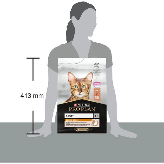 Pro Plan Derma Care Hassas Deri Somonlu Kedi Maması 3 Kg + 2 Adet Wooc Lolipop Ödül - 7