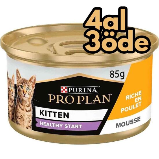 Pro Plan Junior Tavuk Etli Yavru Kedi Maması 85 Gr - 4 Al 3 Öde - 1