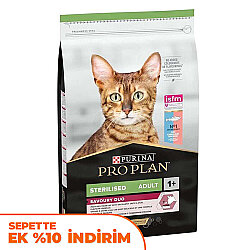 Pro Plan Kısırlaştırılmış Morina ve Alabalık Kedi Maması 10 Kg - Pro Plan
