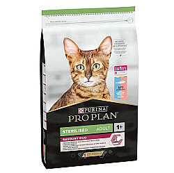 Pro Plan Kısırlaştırılmış Morina ve Alabalık Kedi Maması 10 Kg + 14 Adet Pro Plan Hairball Pouch - 3