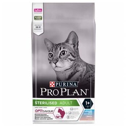 Pro Plan - Pro Plan Kısırlaştırılmış Morina ve Alabalık Kedi Maması 3 Kg + 2 Adet Temizlik Mendili