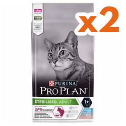 Pro Plan Kısırlaştırılmış Morina ve Alabalık Kedi Maması 3 Kg x 2 Adet - Pro Plan