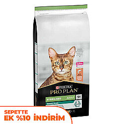 Pro Plan Kısırlaştırılmış Somon Balıklı Kedi Maması 10 Kg - Pro Plan