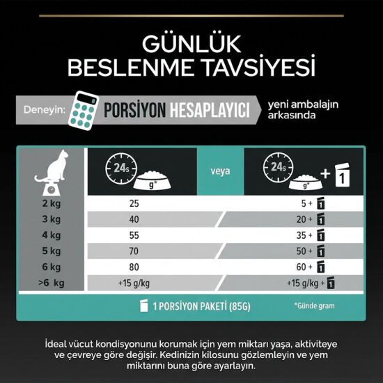 Pro Plan Kısırlaştırılmış Somon Balıklı Kedi Maması 3 Kg + 2 Adet Wooc Lolipop Ödül - 6