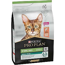 Pro Plan Kısırlaştırılmış Somon Balıklı Kedi Maması 3 Kg + 2 Adet Gourmet Çorba - 2