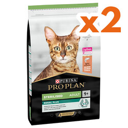 Pro Plan - Pro Plan Kısırlaştırılmış Somon Balıklı Kedi Maması 3 Kg x 2 Adet