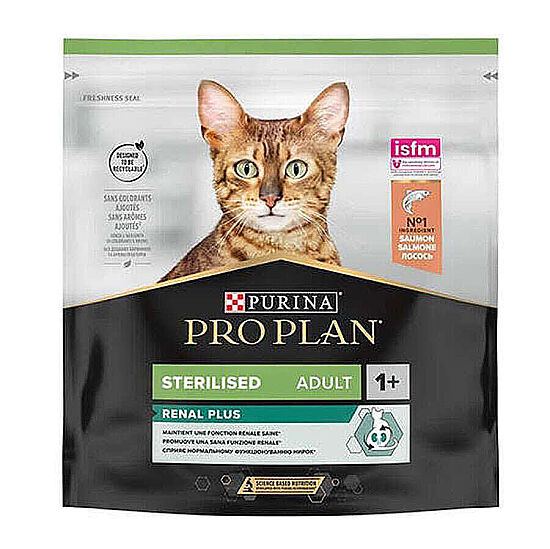 Pro Plan Kısırlaştırılmış Somon Balıklı Kedi Maması 400 Gr x 5 Adet (Toplam 2 Kg) - 2