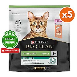 Pro Plan Kısırlaştırılmış Somon Balıklı Kedi Maması 400 Gr x 5 Adet (Toplam 2 Kg) - Pro Plan
