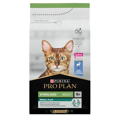 Pro Plan Kısırlaştırılmış Tavşanlı Kedi Maması 10 Kg + Everclean 10 Lt Kedi Kumu