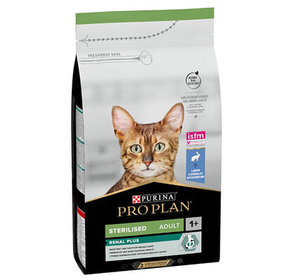 Pro Plan Kısırlaştırılmış Tavşanlı Kedi Maması 10 Kg + Everclean 10 Lt Kedi Kumu