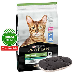 Pro Plan Kısırlaştırılmış Tavşanlı Kedi Maması 10 Kg + Ferplast Relax Kedi Yatağı - Pro Plan