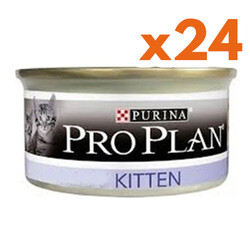 Pro Plan - Pro Plan Kitten Tavuk Etli Yavru Kedi Konservesi 85 Gr ( 24 Adet x 85 Gr )