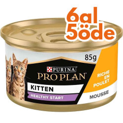 Pro Plan Kitten Tavuk Etli Yavru Kedi Konservesi 85 Gr - 6 Al 5 Öde - Pro Plan