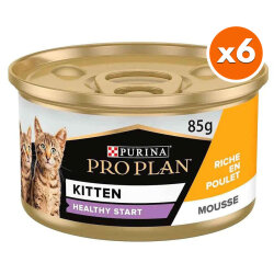 Pro Plan Kitten Tavuk Etli Yavru Kedi Konservesi 85 Gr - 6 Adet - Pro Plan