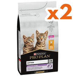 Pro Plan - Pro Plan Kitten Tavuk Etli Yavru Kedi Maması 1,5 Kg x 2 Adet