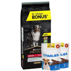 Pro Plan Kuzu Etli Hassas Köpek Maması 14 + 2,5 Kg (Toplam 16,5 Kg) + 2 Adet Gimdog 70 Gr Köpek Ödülü - Pro Plan