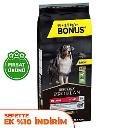 Pro Plan Kuzu Etli Hassas Sindirim Köpek Maması 14 + 2,5 Kg (Toplam 16,5 Kg) - Pro Plan