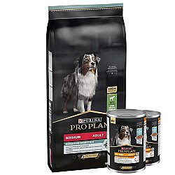 Pro Plan Kuzu Etli Hassas Sindirim Köpek Maması 14 Kg + 2 Adet Pro Plan Konserve 400 Gr - Pro Plan