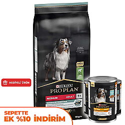 Pro Plan Kuzu Etli Hassas Sindirim Köpek Maması 14 Kg + 3 Adet Pro Plan Konserve 400 Gr - Pro Plan
