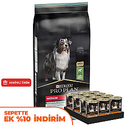 Pro Plan Kuzu Etli Hassas Sindirim Köpek Maması 14 Kg + 12 Adet Pro Plan Konserve 400 Gr - Pro Plan