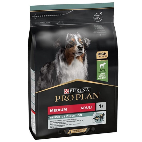 Pro Plan Kuzu Etli Hassas Sindirim Köpek Maması 3 Kg - 1