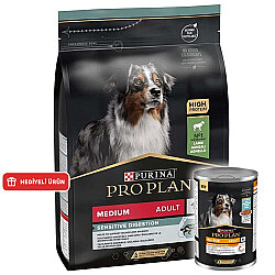 Pro Plan Kuzu Etli Hassas Sindirim Köpek Maması 3 Kg + Pro Plan Konserve 400 Gr - Pro Plan