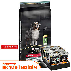 Pro Plan Kuzu Etli Hassas Sindirim Köpek Maması 10 Kg + 6 Adet Pro Plan Konserve 400 Gr - Pro Plan