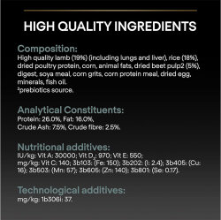 Pro Plan Kuzu Etli Hassas Sindirim Köpek Maması 10 Kg + 2 Adet Köpek Konservesi 400 Gr - 5