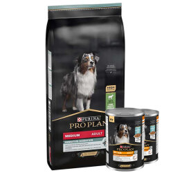 Pro Plan Kuzu Etli Hassas Sindirim Köpek Maması 10 Kg + 2 Adet Köpek Konservesi 400 Gr - Pro Plan