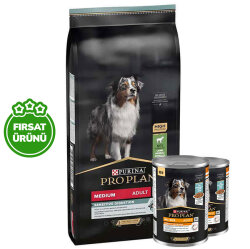 Pro Plan Kuzu Etli Hassas Sindirim Köpek Maması 10 Kg + 2 Adet Köpek Konservesi 400 Gr - Pro Plan
