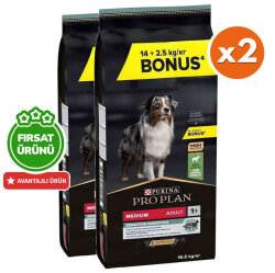 Pro Plan Kuzu Etli Hassas Köpek Maması 14 + 2,5 Kg (Toplam 16,5 Kg) x 2 Adet - Pro Plan