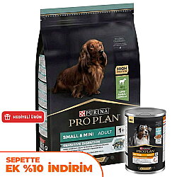 Pro Plan Mini Lamb Kuzulu Küçük Irk Köpek Maması 3 Kg + Pro Plan Konserve 400 Gr - Pro Plan