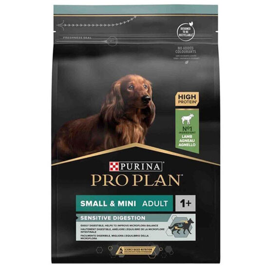 Pro Plan Mini Lamb Kuzulu Küçük Irk Köpek Maması 3 Kg + Gimdog 70 Gr Köpek Ödülü - 2