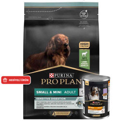 Pro Plan Mini Lamb Kuzulu Küçük Irk Köpek Maması 3 Kg + Köpek Konservesi 400 Gr - Pro Plan