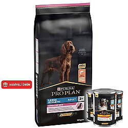 Pro Plan Large Athletic Sensitive Büyük Irk Somonlu Köpek Maması 14 Kg + 3 Adet Pro Plan Konserve 400 Gr - Pro Plan