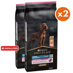 Pro Plan Large Athletic Sensitive Büyük Irk Somonlu Köpek Maması 14 Kg x 2 Adet - Pro Plan