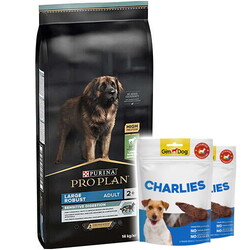 Pro Plan - Pro Plan Large Robust Kuzu Etli Büyük Irk Köpek Maması 14 Kg + 2 Adet Gimdog 70 Gr Köpek Ödülü