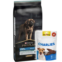 Pro Plan - Pro Plan Large Robust Kuzu Etli Büyük Irk Köpek Maması 14 Kg + Gimdog 70 Gr Köpek Ödülü